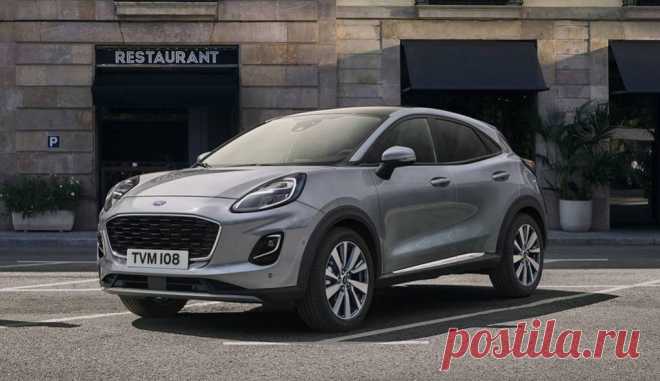 Ford Puma Titanium X - новый кроссовер  - цена, фото, технические характеристики, авто новинки 2018-2019 года