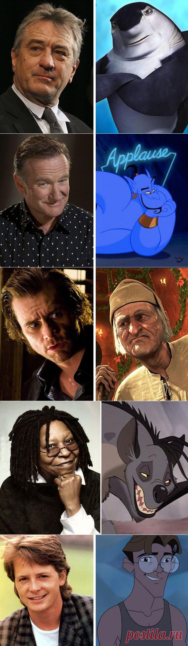 АКТЕРЫ КОТОРЫЕ ПОХОЖИ НА СВОИХ ГЕРОЕВ.