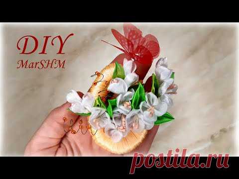 Их и сотни сделать - будет мало! Декоративные Пасхальные яйца своими руками канзаши мк