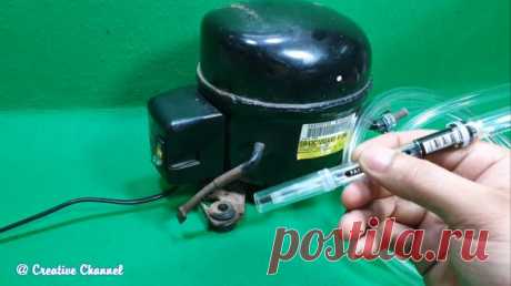 Ликвидатор угрей из компрессора холодильника