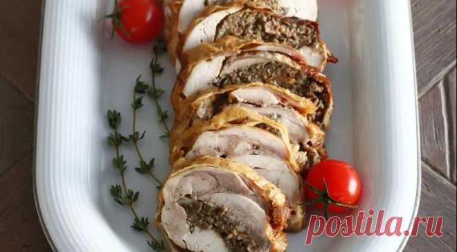 Куриные рулеты из грудки и целой курицы — читать на Gastronom.ru