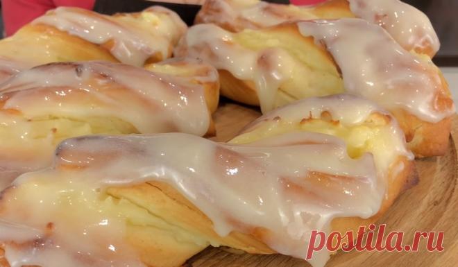 Сладкие булочки в духовке по рецепту Ольги Матвей