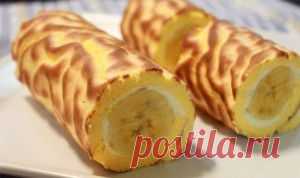 Банановый рулет