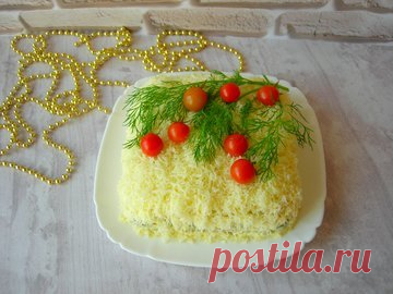 Новогодний салат с кальмарами - простой и вкусный рецепт с пошаговыми фото