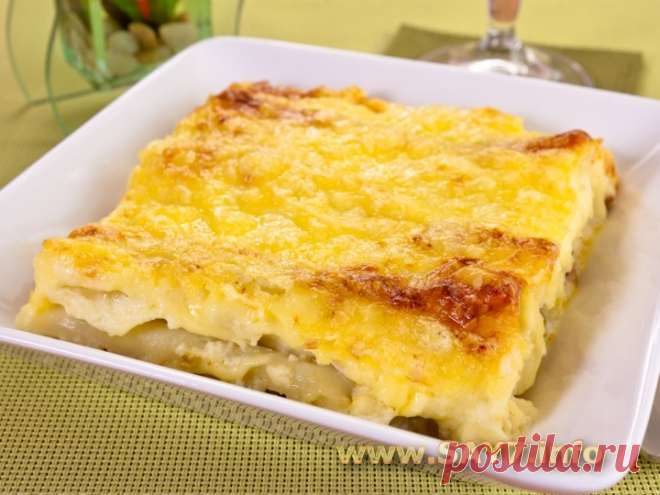 Каннеллони с мясной начинкой