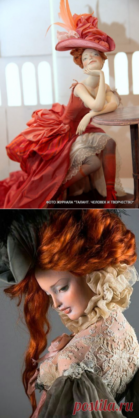 Авторские куколки Натальи Побединой — Сделай сам, идеи для творчества - DIY Ideas