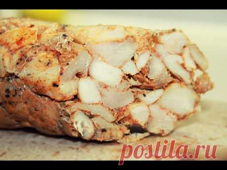 Рецепт: Куриный рулет (в духовке) на RussianFood.com
