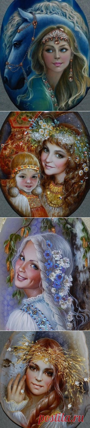сказочные лаковые миниатюры