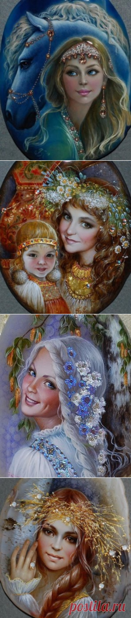 сказочные лаковые миниатюры