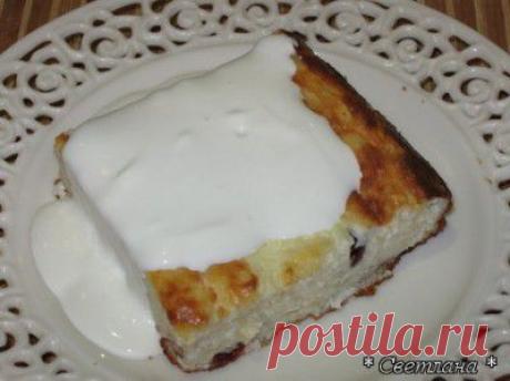 Рисовая каша - молочная из Д.сада. Рисовый пудинг. : Рецепты для детей