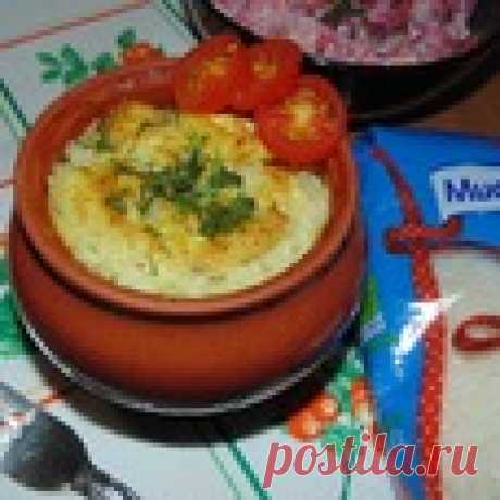 Рис с рыбой в горшочках - кулинарный рецепт