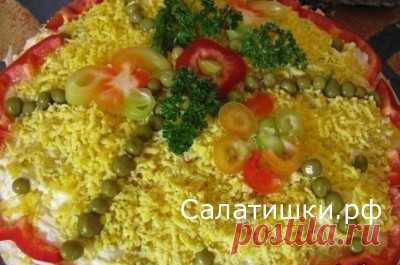 РЕЦЕПТ СЛОЕНОГО САЛАТА С ПЕКИНСКОЙ КАПУСТОЙ | Рецепты вкусных салатов