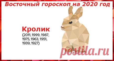 Восточный гороскоп на 2020 год Кролик (Кот): женщины и мужчины