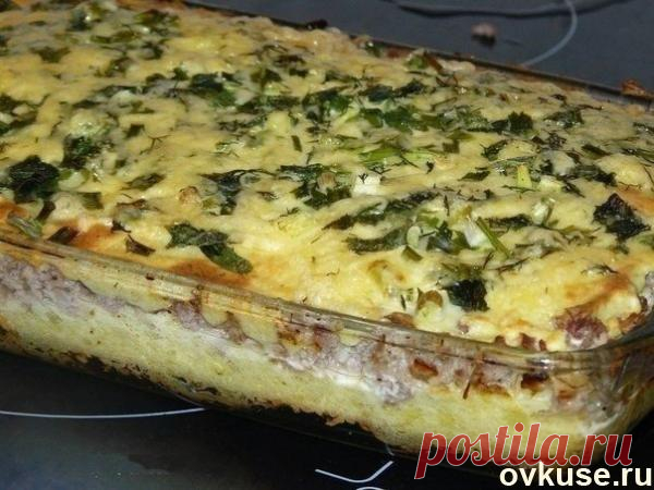 Картофельная запеканка с фаршем - Простые рецепты Овкусе.ру
