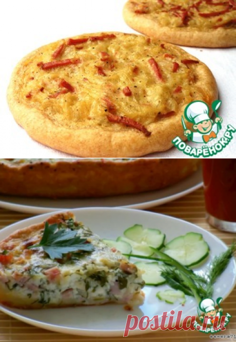 Пирог творожный – кулинарный рецепт