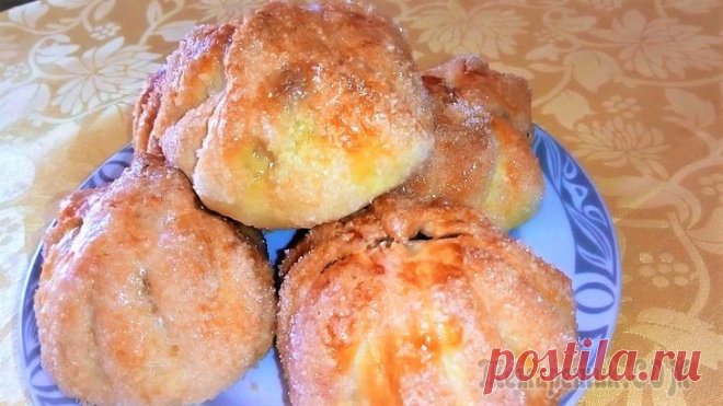 Яблоки в тесте. Булочки с яблоком