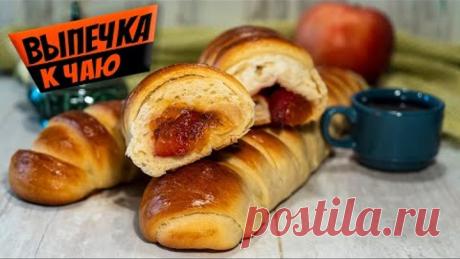 Сладкая вкусная домашняя выпечка на кефире простой рецепт к чаю на скорую руку!