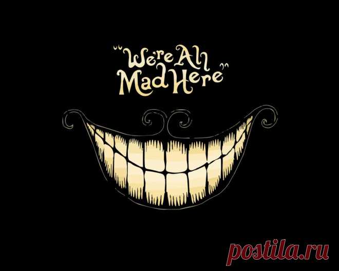 We're all mad here in 1280x1024 resolution - HD Desktop Wallpapers