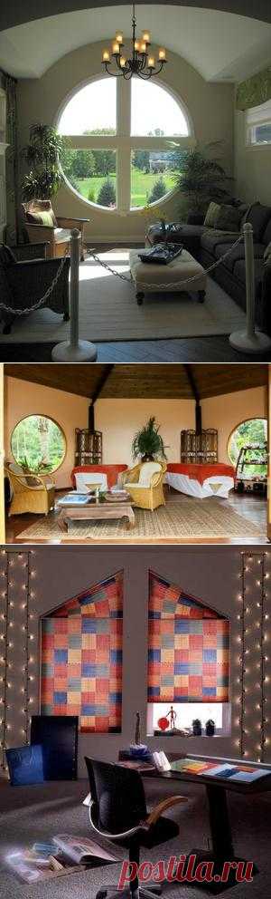 Окно как элемент интерьера: формы и смыслы.