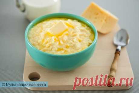 Пшенная каша с сыром в мультиварке.