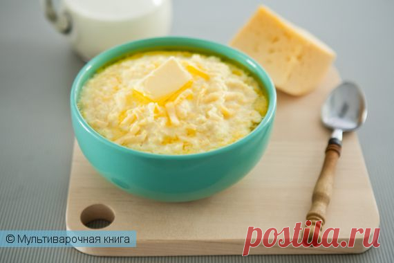 Пшенная каша с сыром в мультиварке.