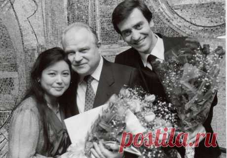 1984. Токио. Японская скрипачка Ёко Сато, Тихон Хренников, Валерий Гергиев