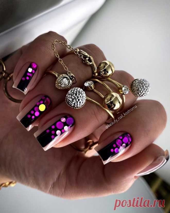 Нежный зимний маникюр 2023 / Все для женщины