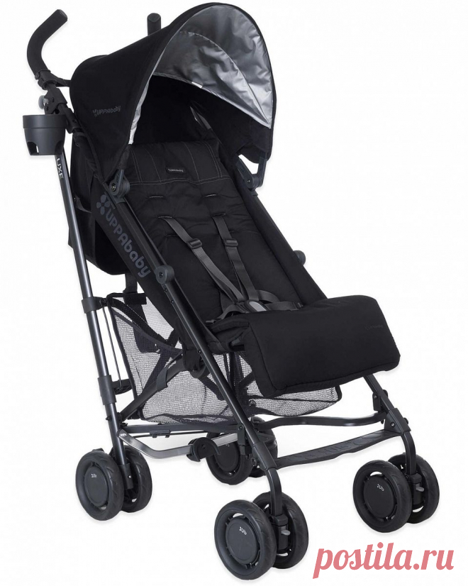 КОЛЯСКА-ТРОСТЬ G-LUXE ЧЕРНЫЙ UPPABABY