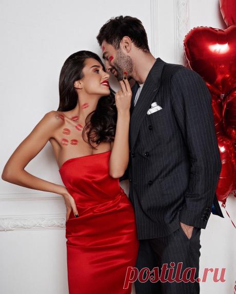 Дерзкое фото влюбленных. Притягивает взгляд.