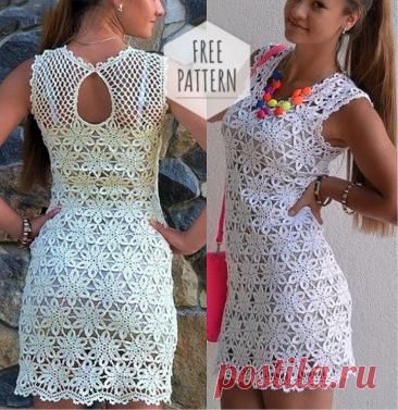 Crochet Dress Free Pattern