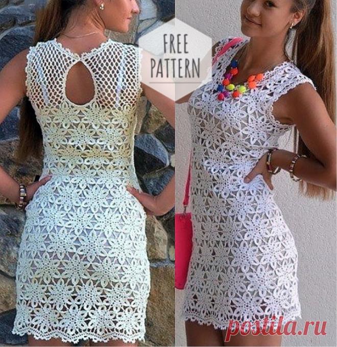 Crochet Dress Free Pattern
