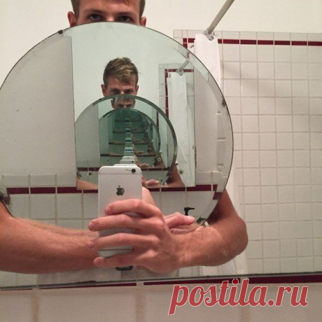 Идея для селфи / Занимательная реклама