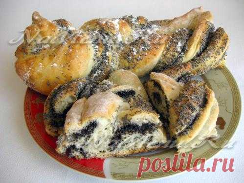 Плетенка с маком