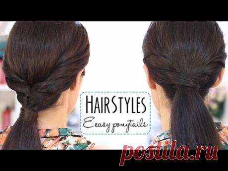 Easy ponytails