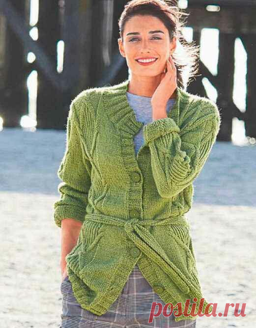 Жакеты спицами. Модели с описанием и схемами | Вязаные истории | Яндекс Дзен