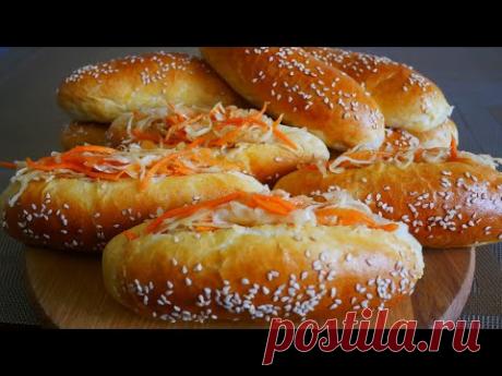 Булочки для хот догов ПЕЧЁМ БУЛОЧКИ на ВОДЕ Простой рецепт Булочки КАК ПУХ!