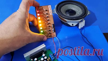 Сверхпростой индикатор уровня без транзисторов и микросхем Существуют схемы простейших индикаторов уровня сигнала, которые не содержат транзисторов и микросхем. Для их работы не требуется даже источник питания. А время, затраченное на сборку, не превысит 20 - 30 минут. Хотя, если честно, в итоге получится простое светомузыкальное оформление, например,