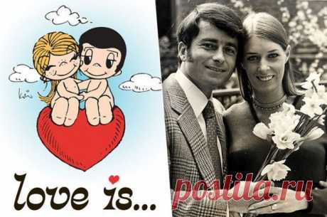 История появления комиксов &quot;Love is...&quot; - Комиксы Love Is… созданы новозеландской художницей-мультипликатором Ким Касали и обрели широкую популярность по всему миру. Но мало кто знает что содержание красочных этикеток и было содержанием жизни юной девушки. Все трогательные слова и картинки были посвящены мужу Ким.