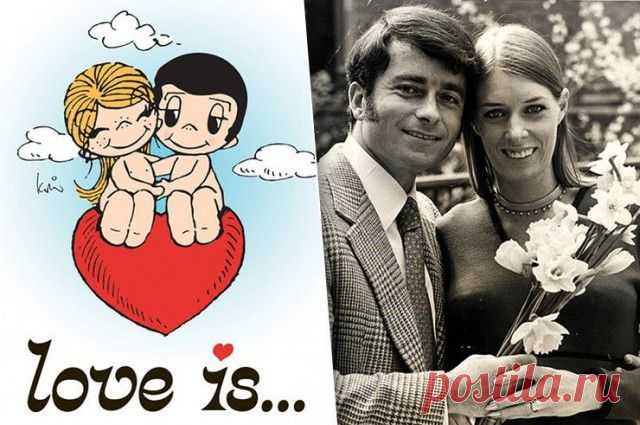 История появления комиксов "Love is..." - Комиксы Love Is… созданы новозеландской художницей-мультипликатором Ким Касали и обрели широкую популярность по всему миру. Но мало кто знает что содержание красочных этикеток и было содержанием жизни юной девушки. Все трогательные слова и картинки были посвящены мужу Ким.