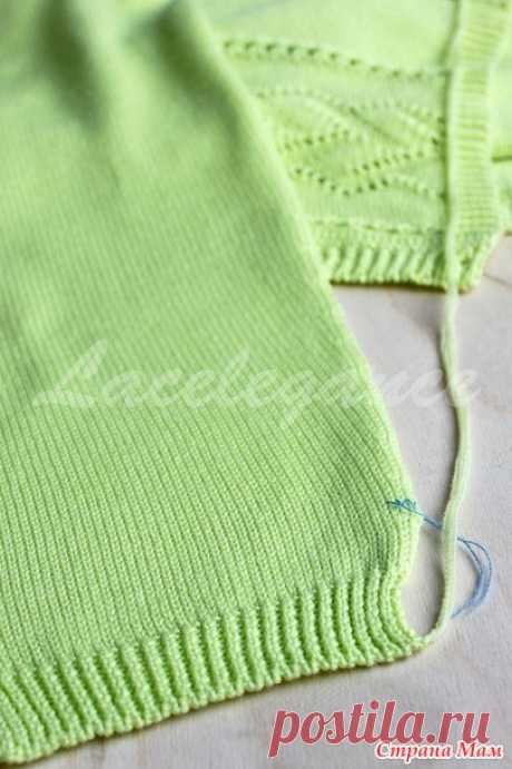 . Как получить идеальный шов без узлов и необходимости прятать концы. - Вязание спицами - Страна Мам