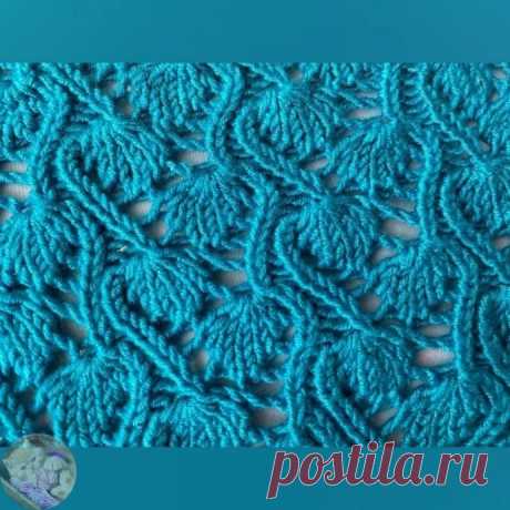 Очень красивый узор спицами