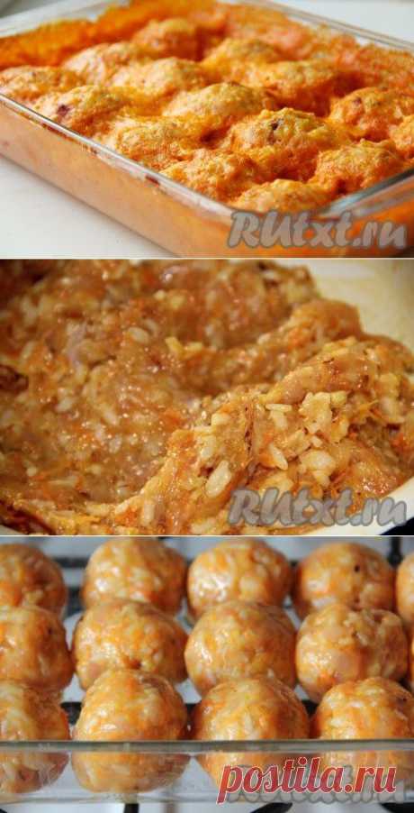 Тефтели с рисом и подливкой (рецепт с фото) | RUtxt.ru