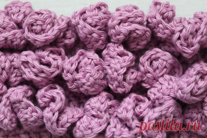 Ruffle Stitch | How to Crochet | Rich Textures Crochet