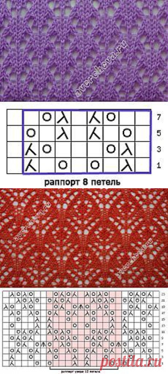Узоры спицами в копилку