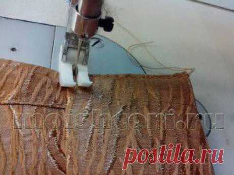 Как подшить низ шторы | ШТОРЫ СВОИМИ РУКАМИ