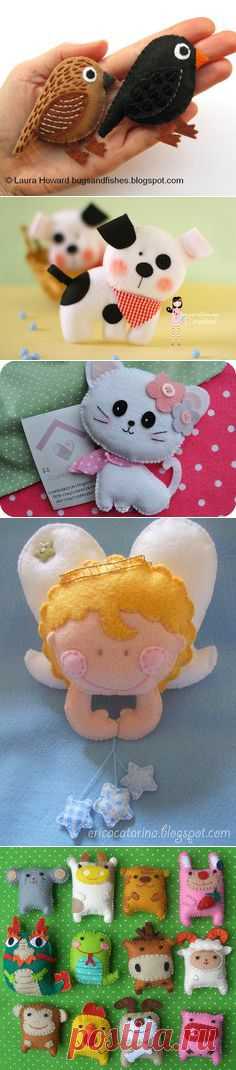 Pin by Nat San on Fieltro - Felt ❤️❤️❤️