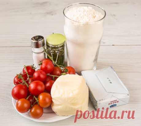 Рецепт тарта "Капрезе" на Вкусном Блоге
