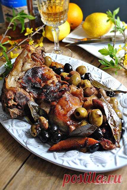 Агнешки ребра по гръцки с маслини / Slow-cooked Greek lamb ribs with olives