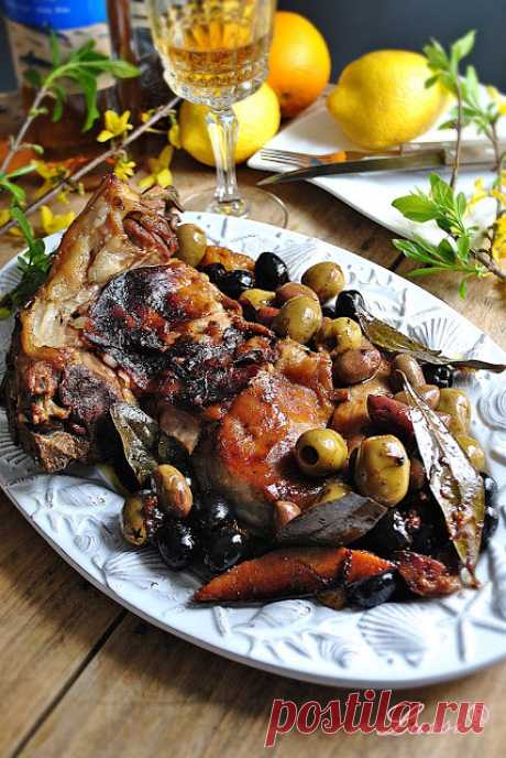 Агнешки ребра по гръцки с маслини / Slow-cooked Greek lamb ribs with olives