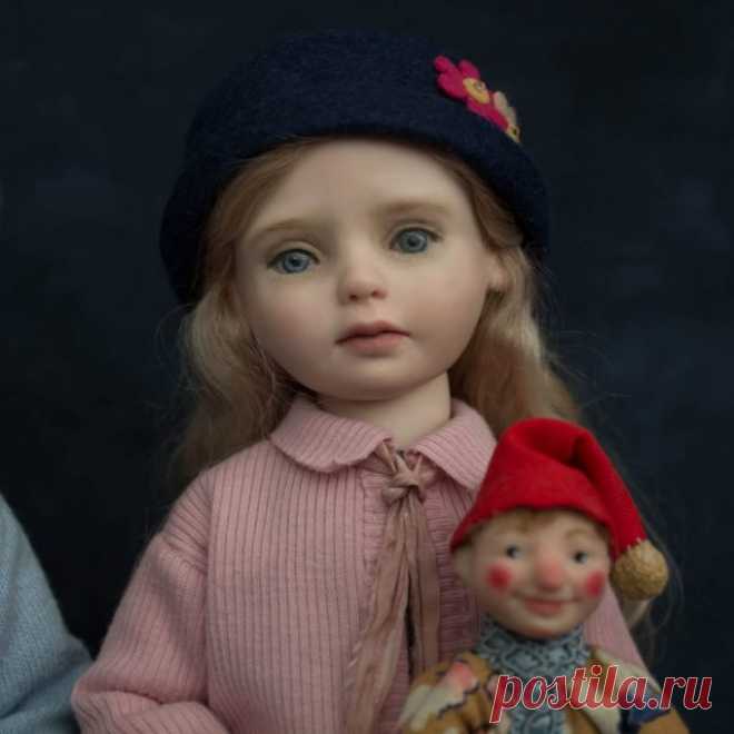Шарнирные куклы. Брат и сестра. Ксюша и Илюша | MaLenaDolls